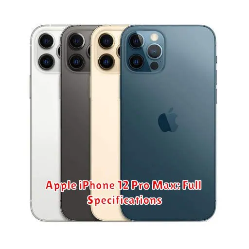 Apple iPhone 12 Pro Max: Full Specifications