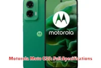 Motorola Moto G35: Full Specifications