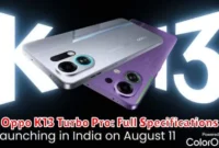 Oppo K13 Turbo Pro: Full Specifications