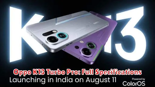 Oppo K13 Turbo Pro: Full Specifications