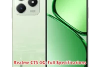 Realme C75 4G: Full Specifications