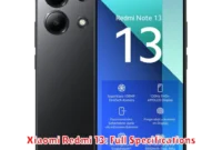 Xiaomi Redmi 13: Full Specifications