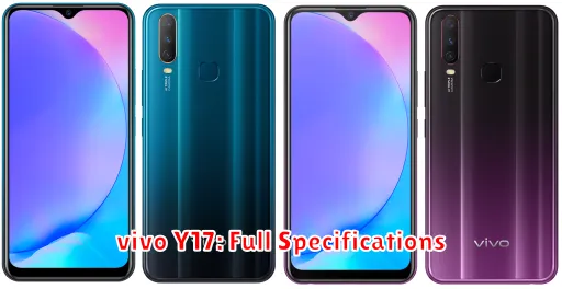 vivo Y17: Full Specifications