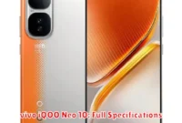 vivo iQOO Neo 10: Full Specifications